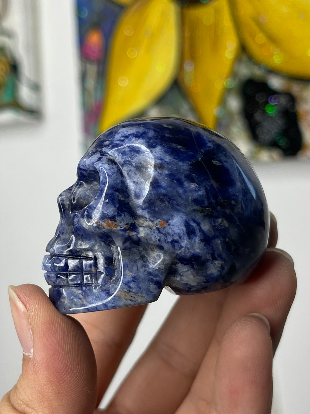 2” Sodalite Skull