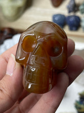 Load image into Gallery viewer, 2” Carnelian Skull #A
