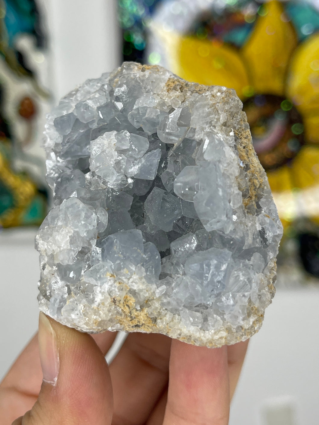 Celestite Cluster #I