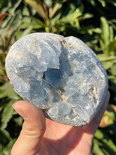 Load image into Gallery viewer, Celestite Heart Cluster Geode
