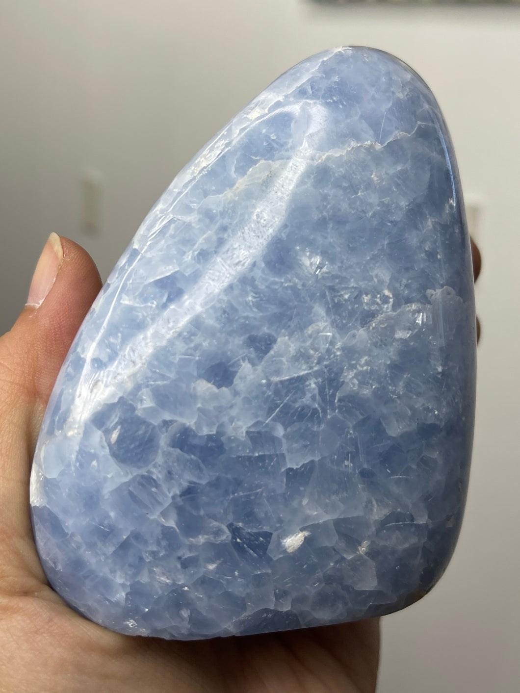 Blue Calcite Free Form #B