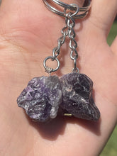 Load image into Gallery viewer, Amethyst Keychain
