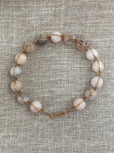 Load image into Gallery viewer, Pink Opal 10mm Wire-Wrapped Bracelet
