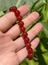 Load image into Gallery viewer, Carnelian 8mm Bracelet
