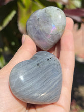 Load image into Gallery viewer, Labradorite Heart #B
