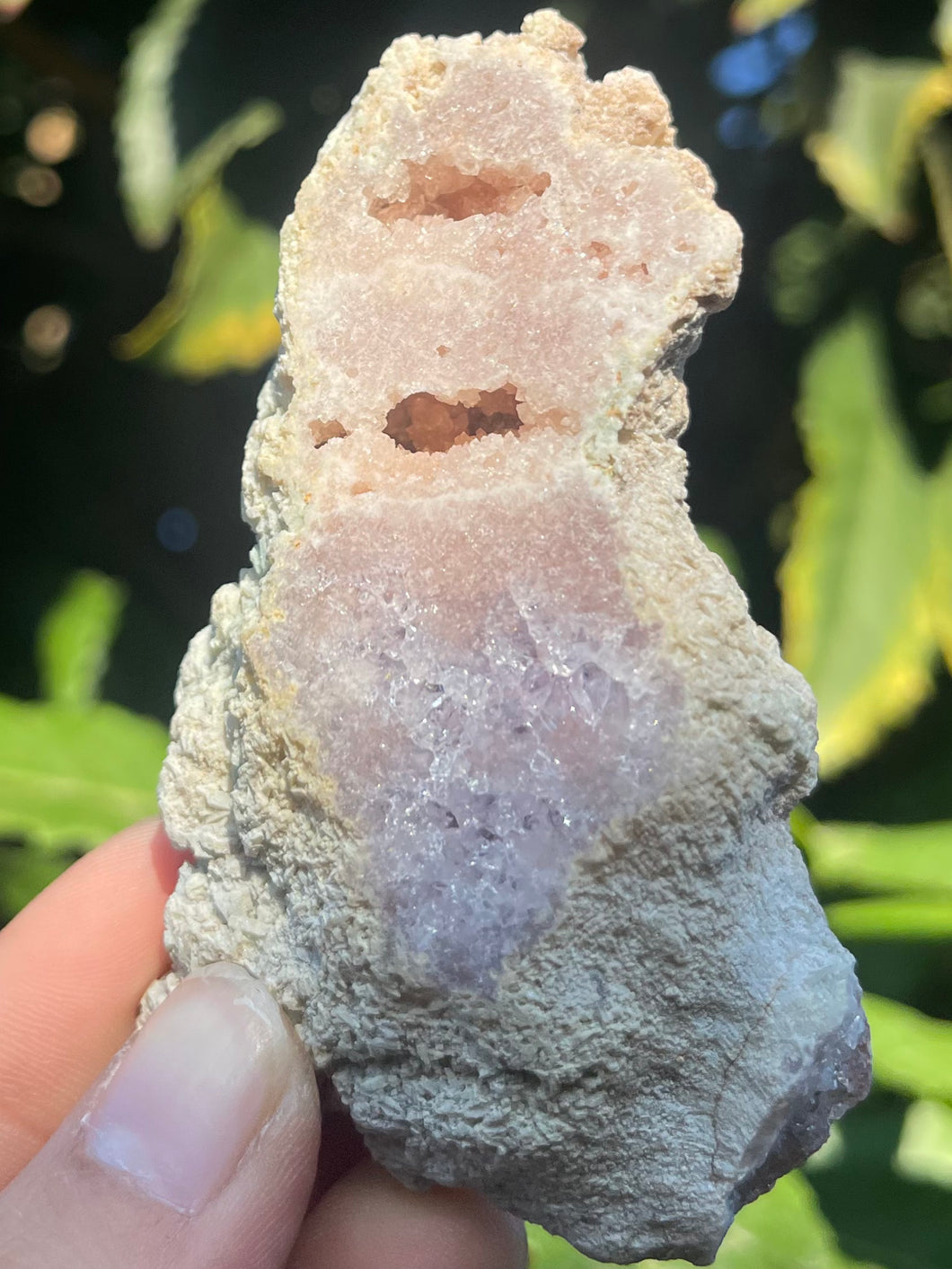 Pink Amethyst Cluster #C