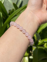 Load image into Gallery viewer, Rose Quartz 8mm Bracelet
