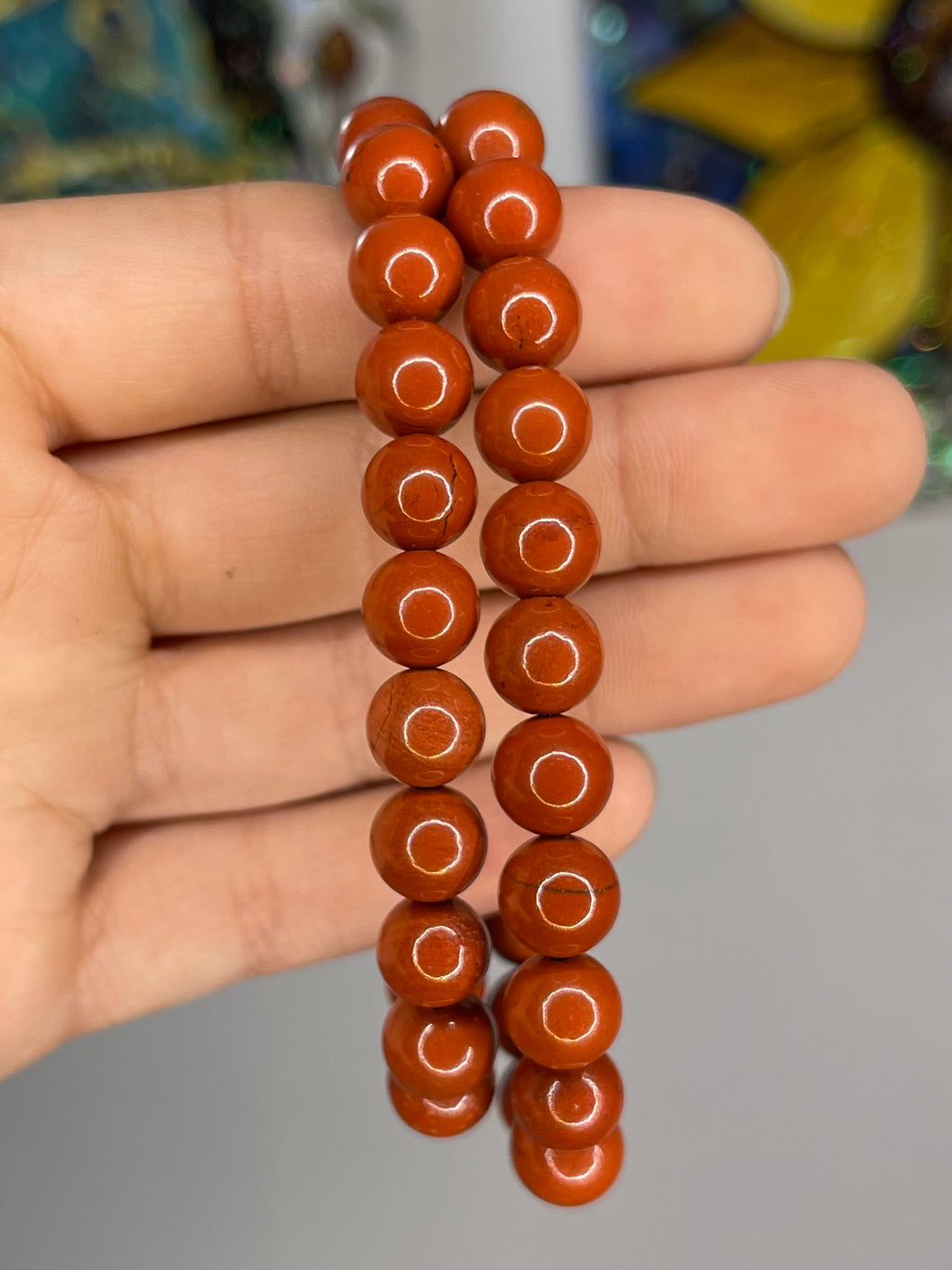 Red Jasper 8mm Bracelet