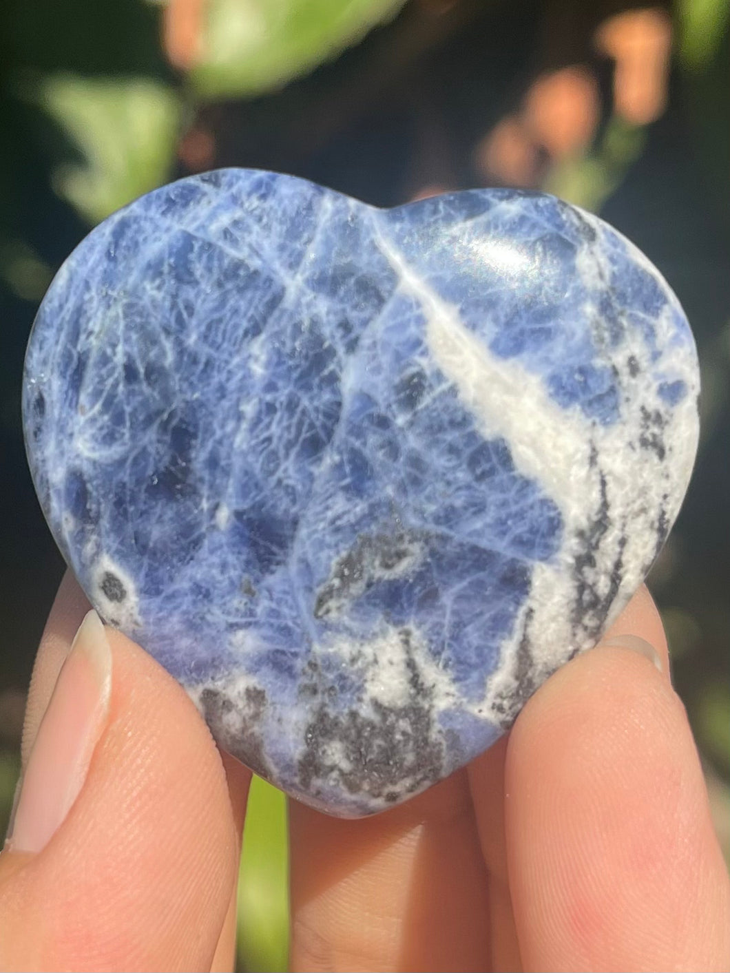 Sodalite Heart