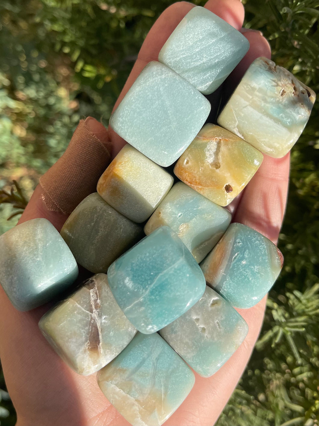 Amazonite Cubes