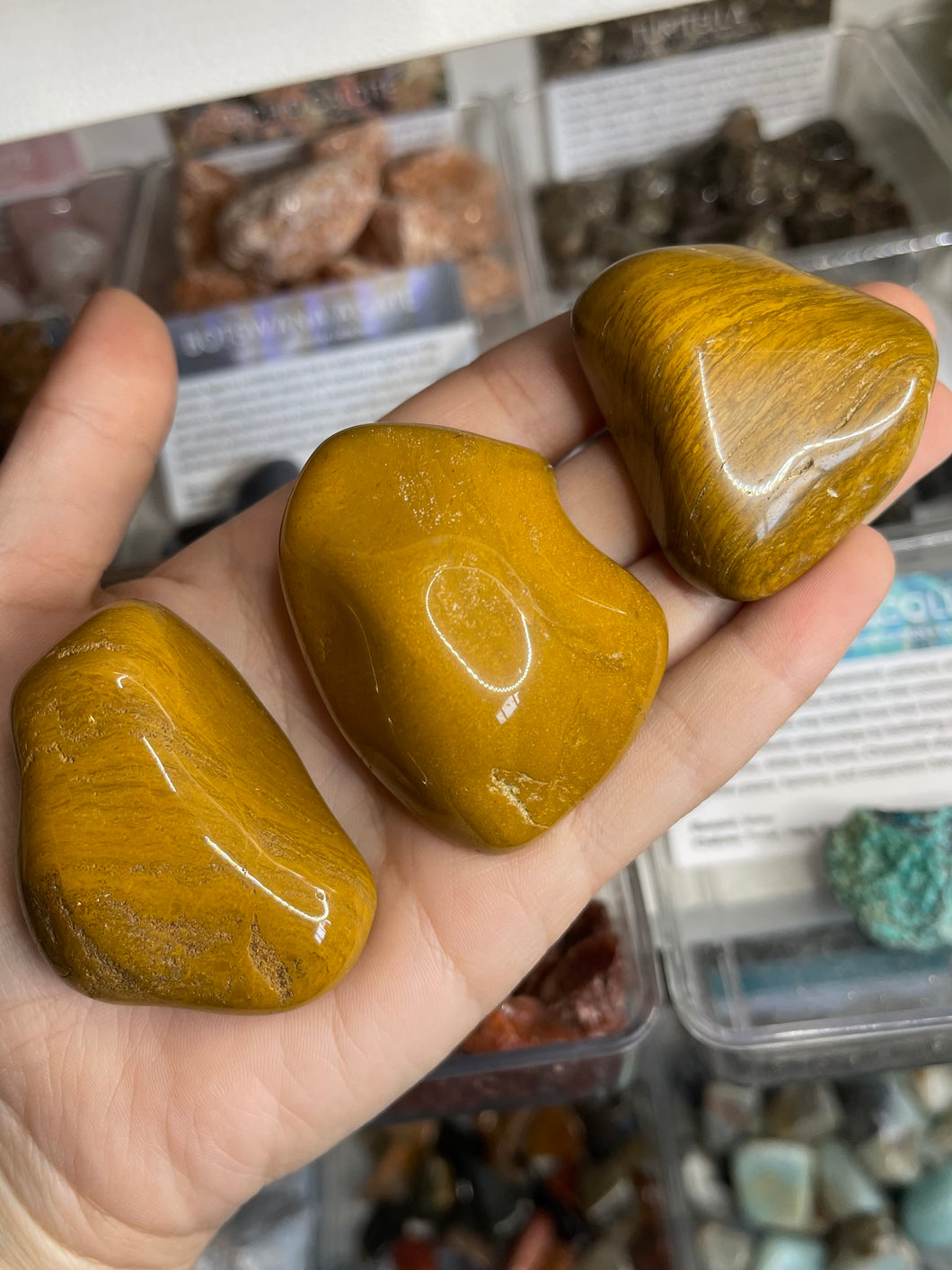 Yellow Jasper Tumbled