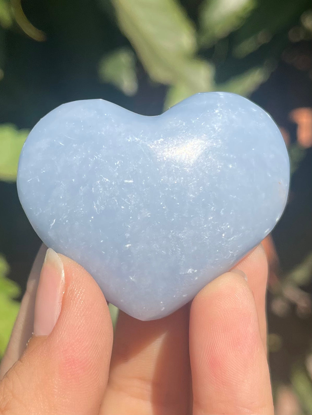 Angelite Heart