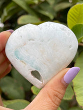 Load image into Gallery viewer, Caribbean Calcite Heart #C
