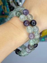 Load image into Gallery viewer, Fluorite 8mm Bracelet
