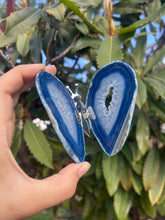 Load image into Gallery viewer, Blue Agate Butterfly #B
