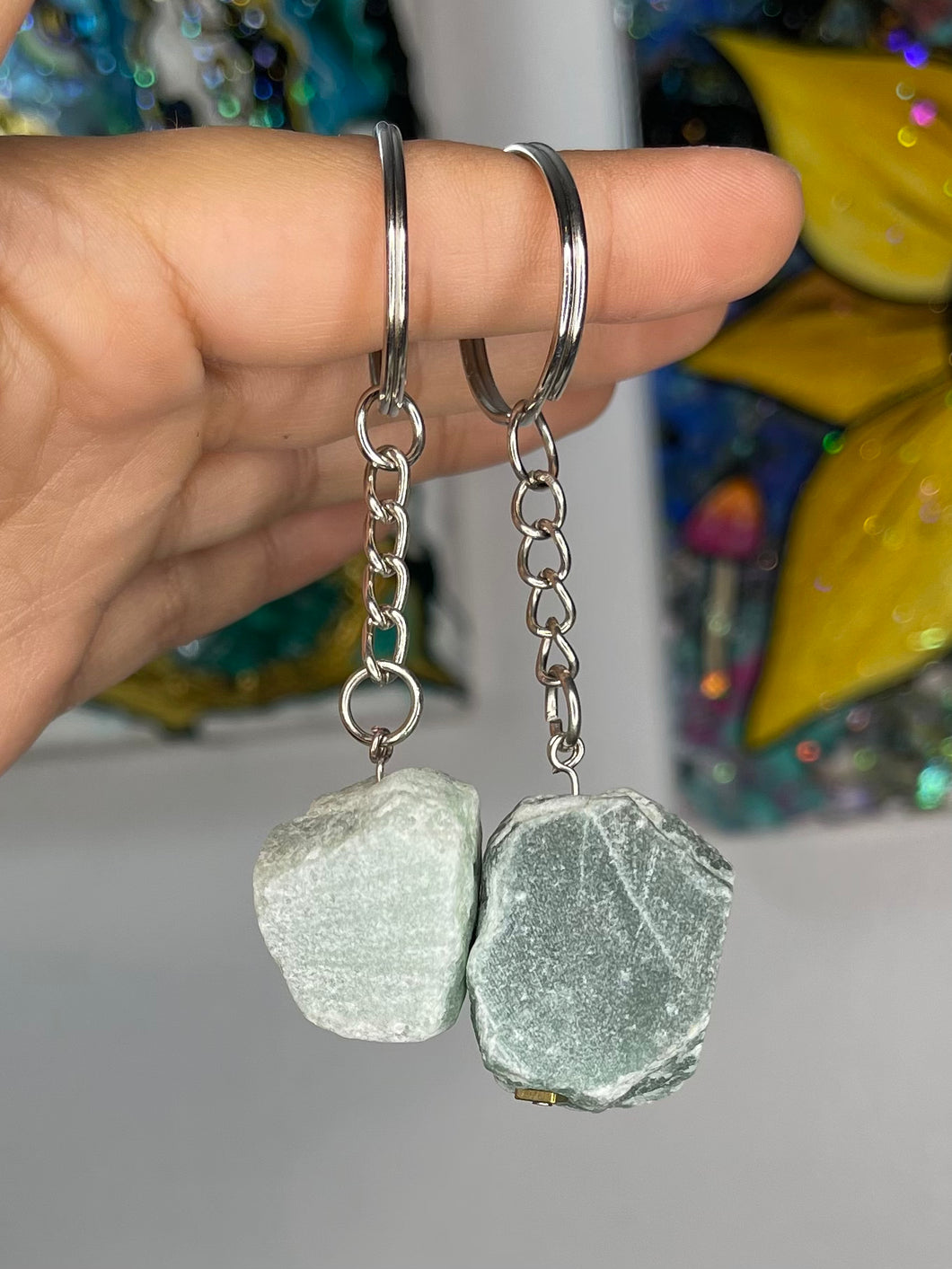 Green Aventurine Keychain