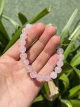 Load image into Gallery viewer, Rose Quartz 8mm Bracelet
